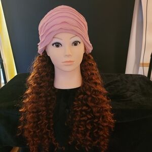 Bad Hair Day Hat With Hair Attached | Instant Volume Beanie | Ready to Wear Wig